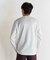 クールビズ ジャケットの衿を汚さない シルケットポンチ Vネック テーラーT　ジャケットインナー専用Tシャツ