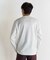 クールビズ ジャケットの衿を汚さない シルケットポンチ Vネック テーラーT　ジャケットインナー専用Tシャツ