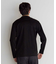 クールビズ ジャケットの衿を汚さない シルケットポンチ Vネック テーラーT　ジャケットインナー専用Tシャツ