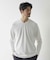 リンクスジャガード　リブニットソーTシャツ