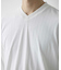 リンクスジャガード　リブニットソーTシャツ