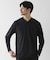 リンクスジャガード　リブニットソーTシャツ