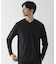 リンクスジャガード　リブニットソーTシャツ