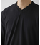 リンクスジャガード　リブニットソーTシャツ