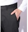 ハケメストレッチ裏起毛パンツ