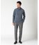 【ACTIVE TAILOR】ソフトサーモ混ツイードツイルパンツ