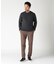 【ACTIVE TAILOR】ソフトサーモ混ツイードツイルパンツ