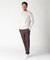 【ACTIVE TAILOR】ソフトサーモ混ツイードツイルパンツ