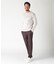 【ACTIVE TAILOR】ソフトサーモ混ツイードツイルパンツ