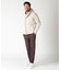 【ACTIVE TAILOR】ソフトサーモ混ツイードツイルパンツ