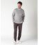 【ACTIVE TAILOR】ソフトサーモ混ツイードツイルパンツ