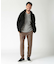 【ACTIVE TAILOR】ソフトサーモ混ツイードツイルパンツ