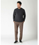 【ACTIVE TAILOR】ソフトサーモ混ツイードツイルパンツ