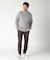 【ACTIVE TAILOR】ソフトサーモ混ツイードツイルパンツ