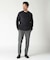 【ACTIVE TAILOR】ソフトサーモ混ツイードツイルパンツ