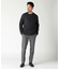 【ACTIVE TAILOR】ソフトサーモ混ツイードツイルパンツ
