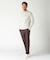 【ACTIVE TAILOR】ソフトサーモ混ツイードツイルパンツ