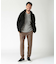 【ACTIVE TAILOR】ソフトサーモ混ツイードツイルパンツ