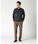 【ACTIVE TAILOR】ソフトサーモ混ツイードツイルパンツ