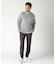 【ACTIVE TAILOR】ソフトサーモ混ツイードツイルパンツ
