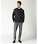 【ACTIVE TAILOR】ソフトサーモ混ツイードツイルパンツ
