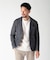 【WEB限定】ワッフルフリースプリントジャケット