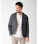 【WEB限定】ワッフルフリースプリントジャケット