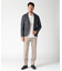 【WEB限定】ワッフルフリースプリントジャケット