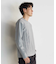 ニット×ダンボールクルーネックスウェット