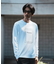 ＊WEB限定 バックフラワープリント ルーズフィットロンT