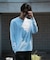 ＊WEB限定 バックフラワープリント ルーズフィットロンT