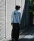 ＊WEB限定 バックフラワープリント ルーズフィットロンT