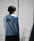 ＊WEB限定 バックフラワープリント ルーズフィットロンT