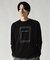 ＊WEB限定 バックフラワープリント ルーズフィットロンT