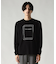＊WEB限定 バックフラワープリント ルーズフィットロンT