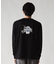 ＊WEB限定 バックフラワープリント ルーズフィットロンT