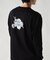 ＊WEB限定 バックフラワープリント ルーズフィットロンT