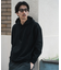 ＊WEB限定 フェイクスエード リラックスフィットフーディ