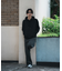 ＊WEB限定 フェイクスエード リラックスフィットフーディ