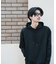＊WEB限定 フェイクスエード リラックスフィットフーディ