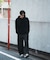 ＊WEB限定 フェイクスエード リラックスフィットフーディ