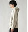 ＊WEB限定 フェイクスエード リラックスフィットフーディ