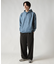 ＊WEB限定 フェイクスエード リラックスフィットフーディ