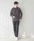 <UNION STATION by MEN'S BIGI>ジオメトリックジャガードロンT