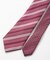 シャンブレーストライプ柄シルクネクタイ