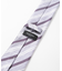 シャンブレーストライプ柄シルクネクタイ