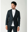 【ACTIVE TAILOR】ヒートパフォーマーツイード調プリントジャケット（セットアップ対応）
