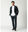 【ACTIVE TAILOR】ヒートパフォーマーツイード調プリントパンツ（セットアップ対応）