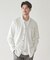 ストレッチワッシャーワイドカラーシャツ