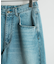 【WEB限定/12oz デニム】ウエストシャーリング ５ポケット ワイドストレートパンツ